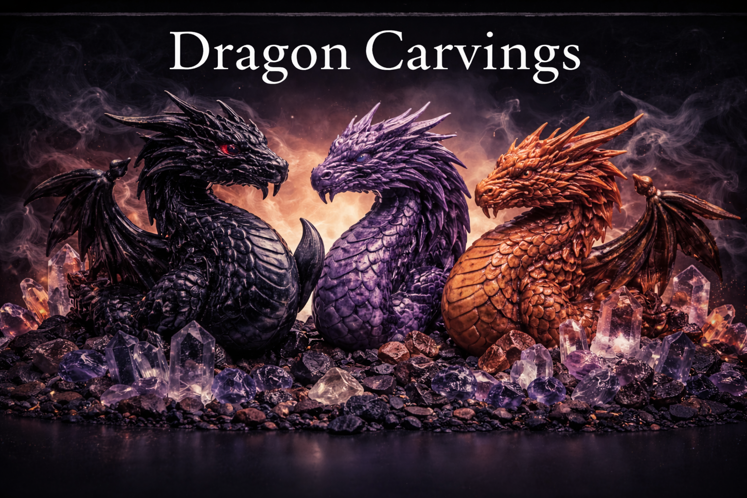 Dragon Carvings