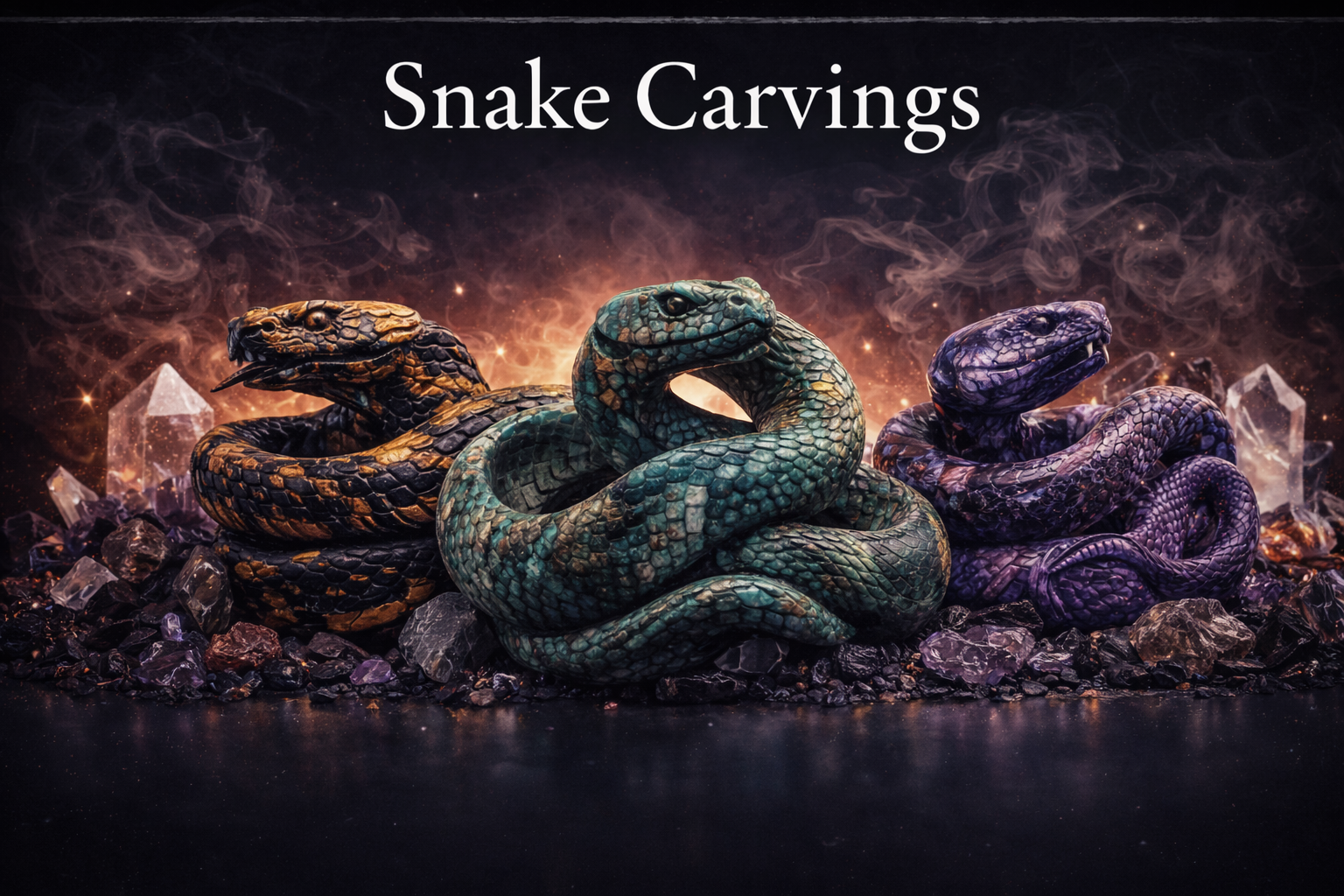 Snake Carvings