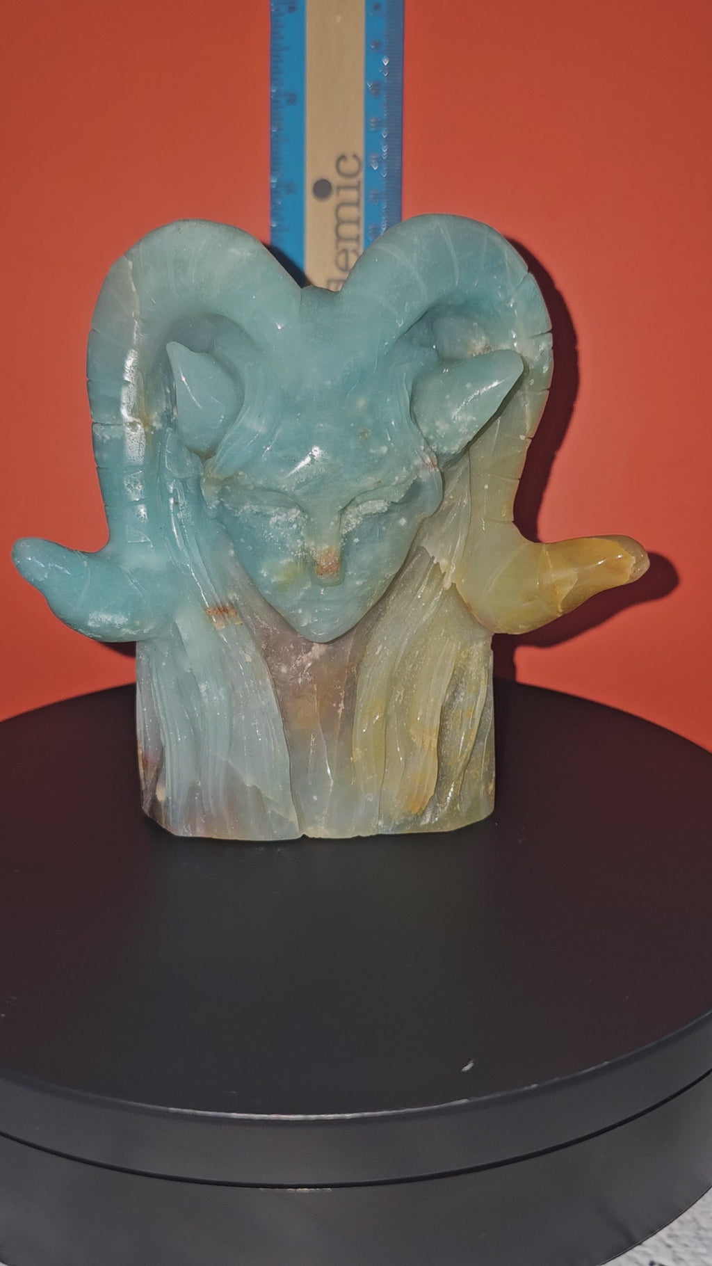 Caribbean Calcite Faun – Mythical Crystal Creature | 6 Inches