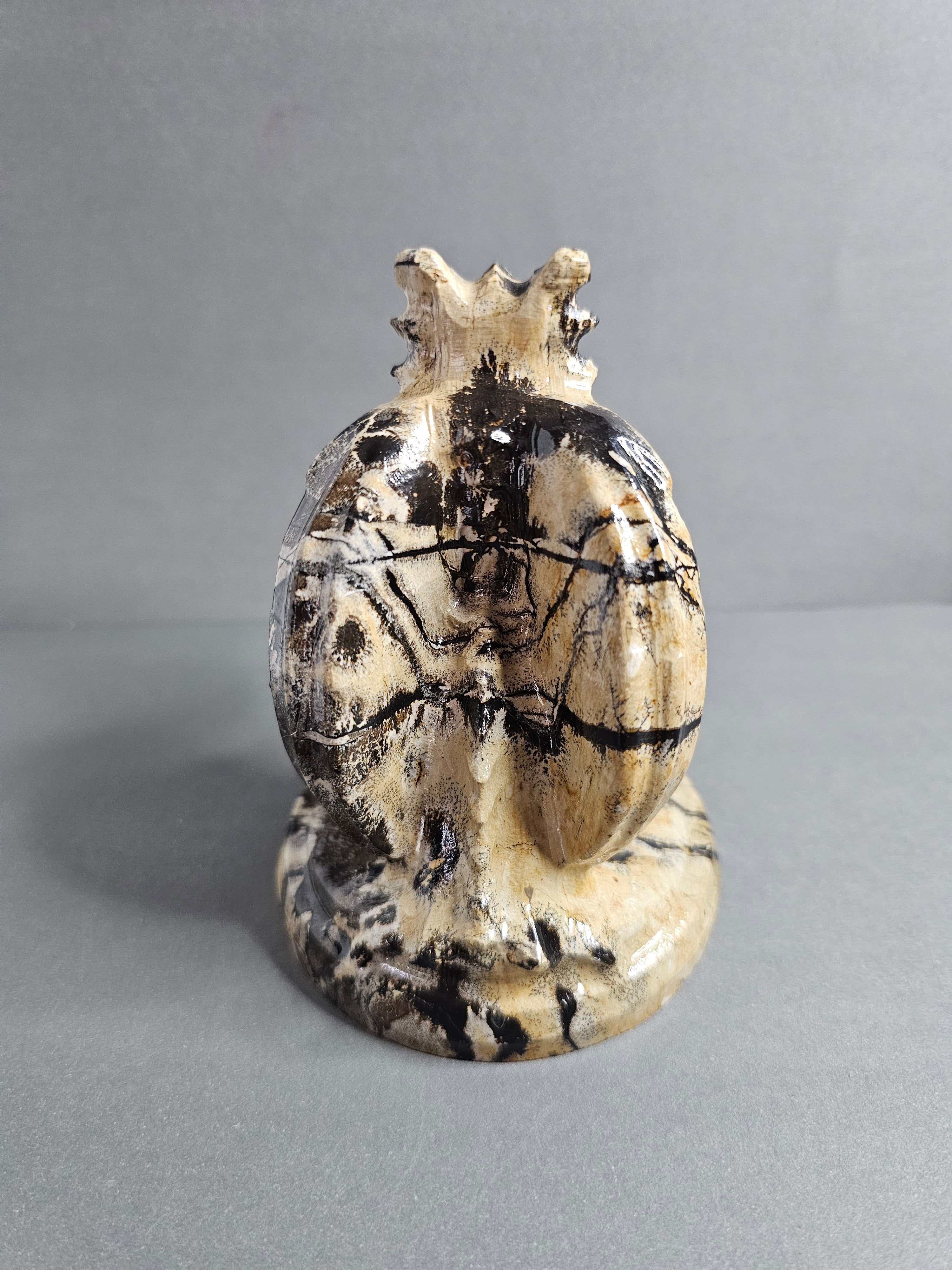 Picture Jasper Dragon – Warm Tan & Brown Blend | 4.5 Inches