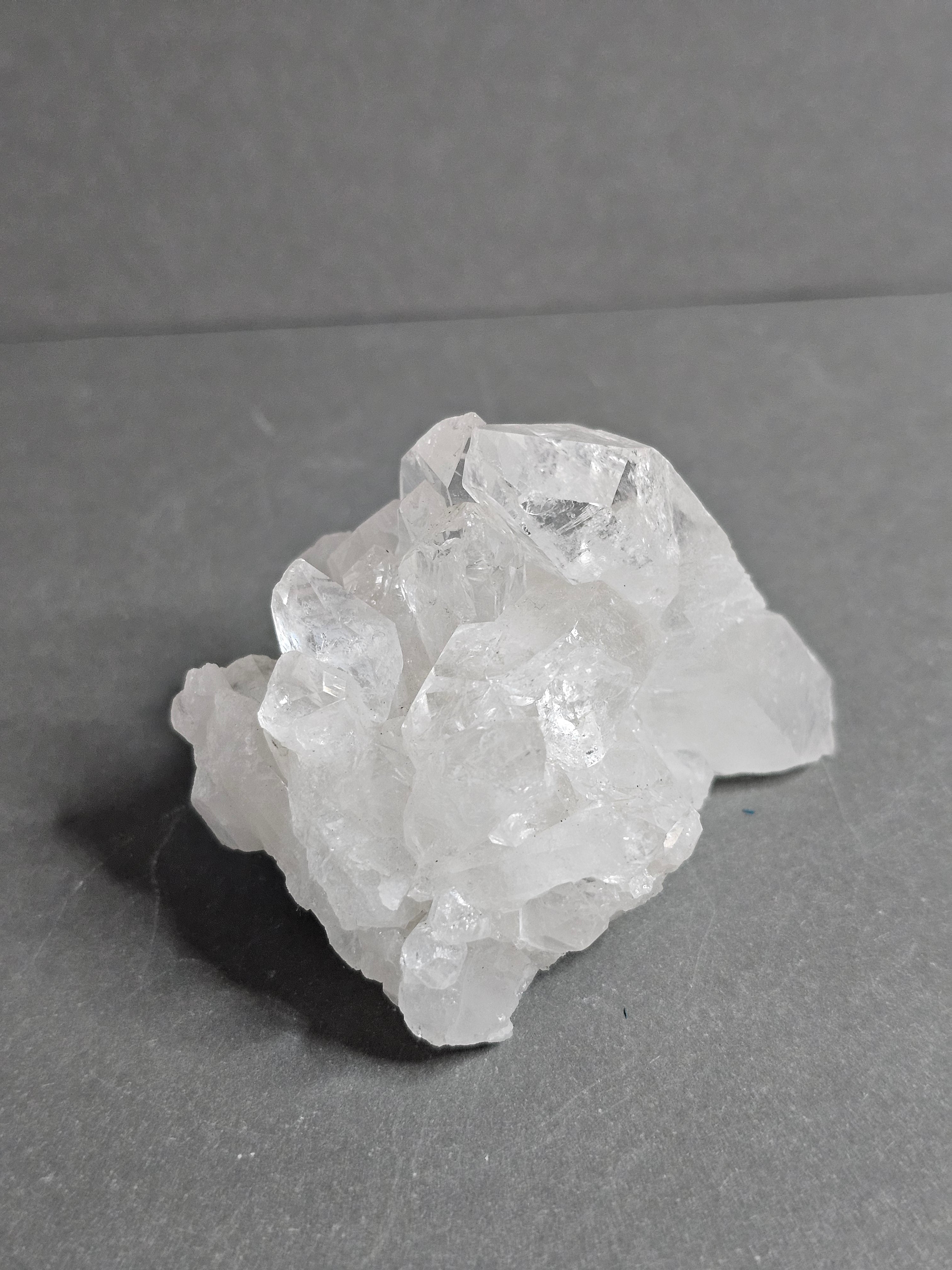 Brazilian Clear Quartz Crystal Cluster – Petite Display Cluster | ~2.25 Inches (4)