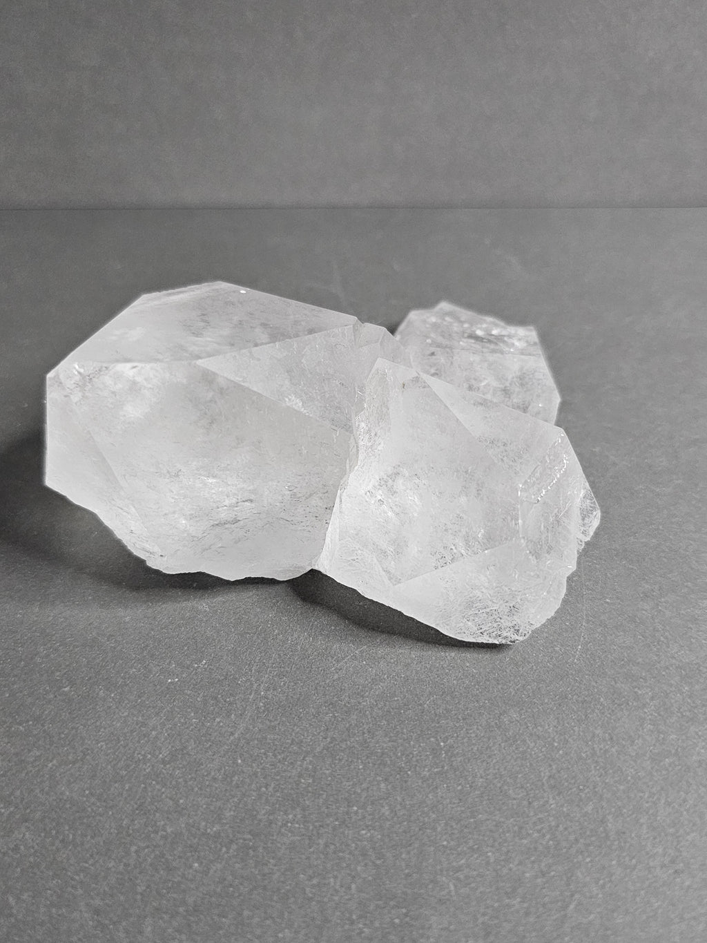 Brazilian Clear Quartz Crystal Cluster – Bright Pointed Formation | ~3.5 Inches (1)