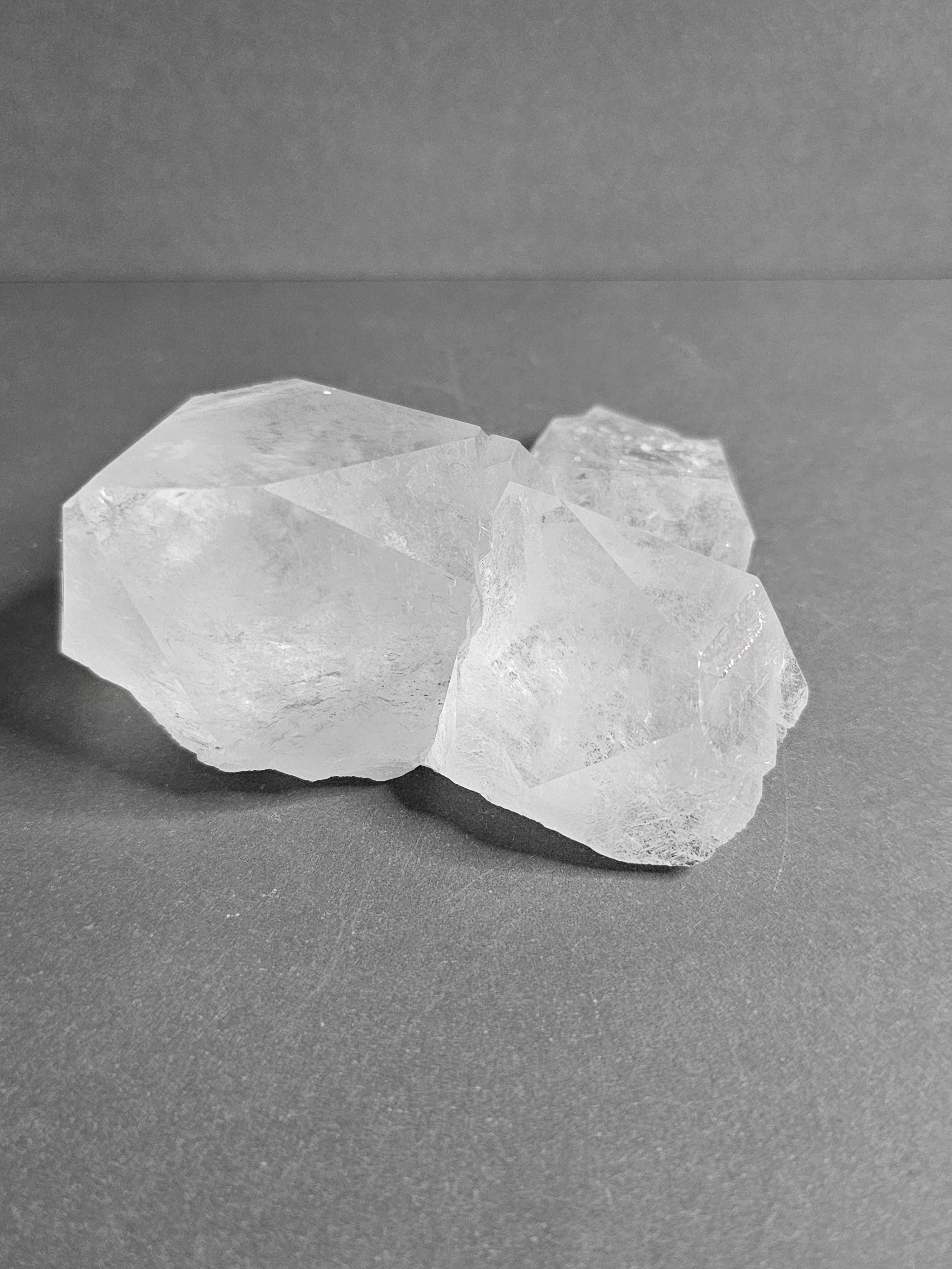 Brazilian Clear Quartz Crystal Cluster – Bright Pointed Formation | ~3.5 Inches (1)