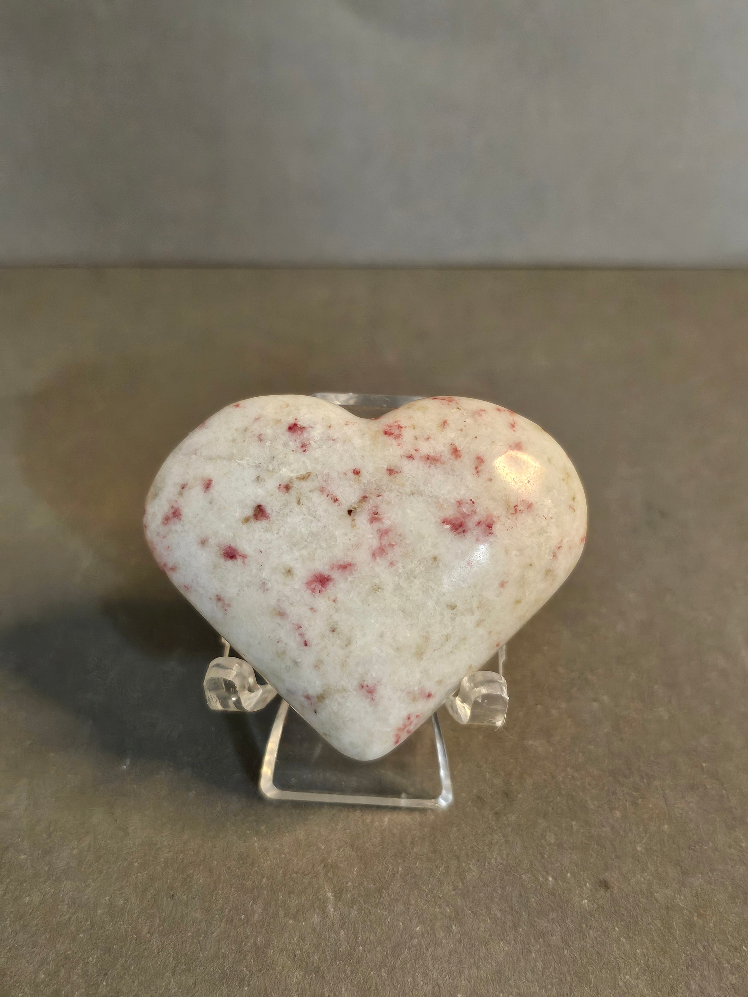 Cherry Blossom Stone Heart