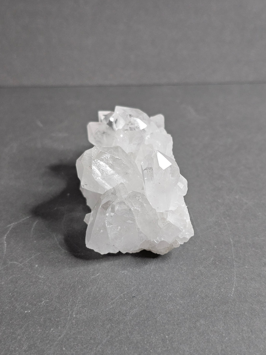 Brazilian Clear Quartz Crystal Cluster – Compact Sparkling Points | ~2 1/2 Inches