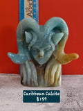 Caribbean Calcite Faun – Mythical Crystal Creature | 6 Inches