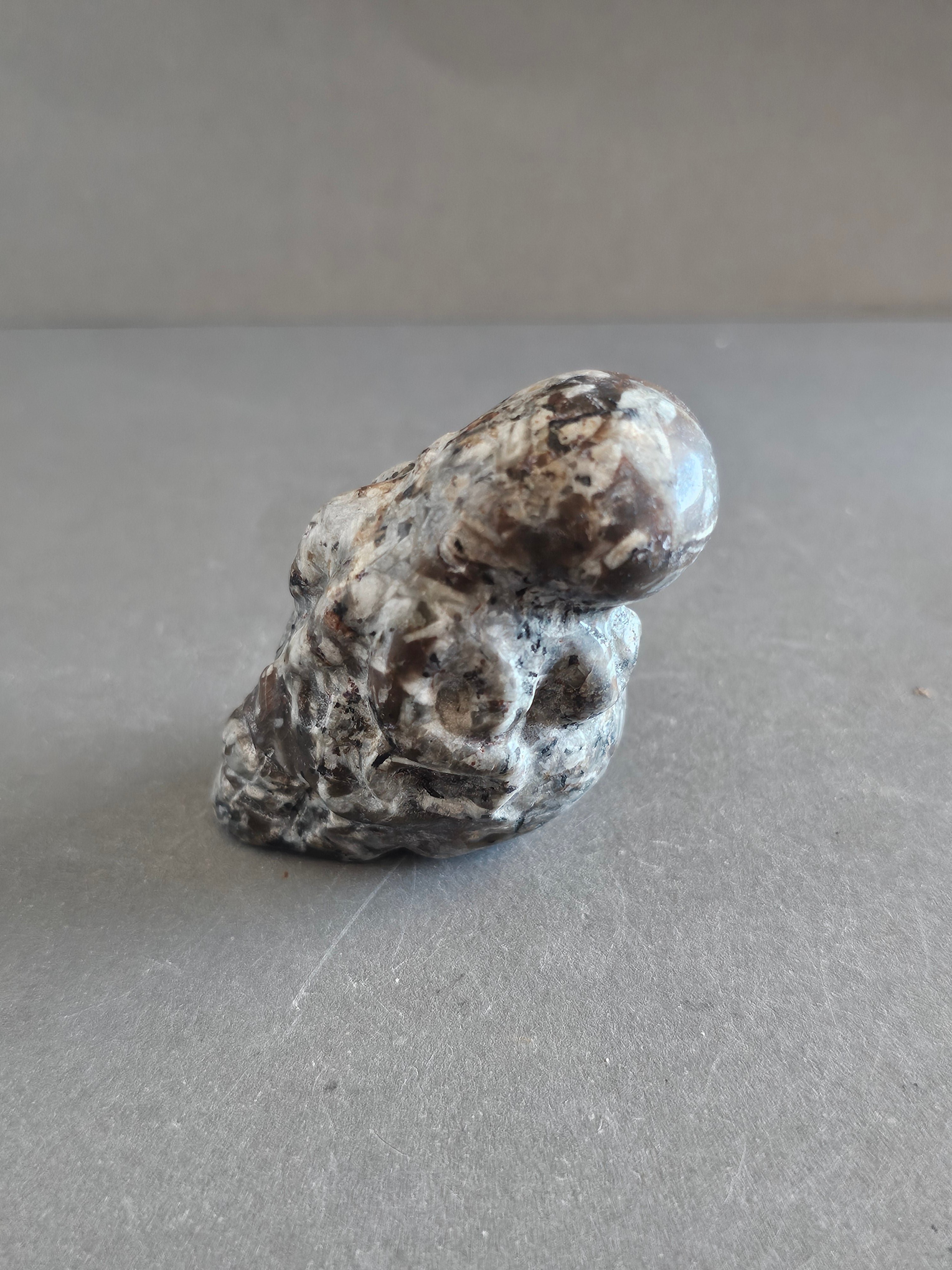 Octopus on Skull – Jade, Blue Aventurine, Sodalite, or Emberlite | 2.5 Inches