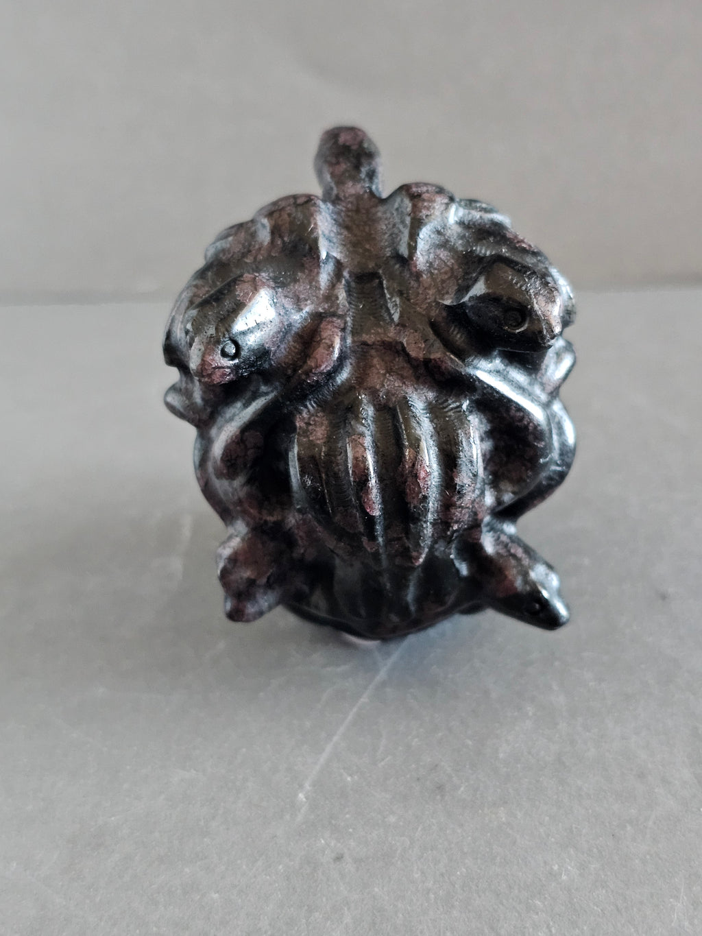 Medusa Head Crystal Carving – 3” Tall | Available in Fluorite, Larvikite & Garnet Astrophyllite
