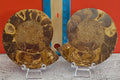 Ammonite Pair Halves – Fossil Display Set with Stands | 1.5 Inches | 2 Available