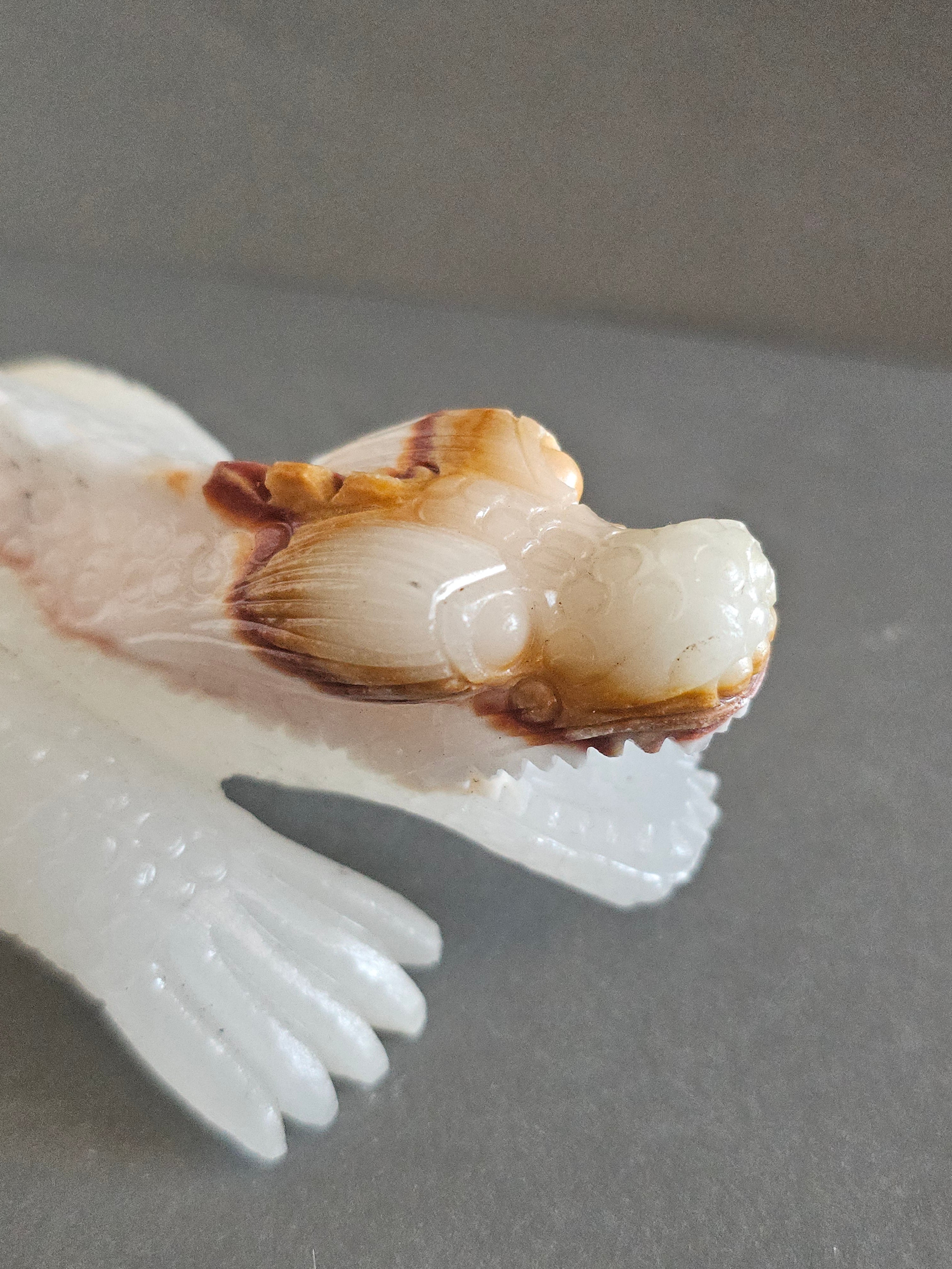 Calcite & Aragonite Alligator Carving – 8” Long | Grounding, Transformation & Primal Energy Crystal