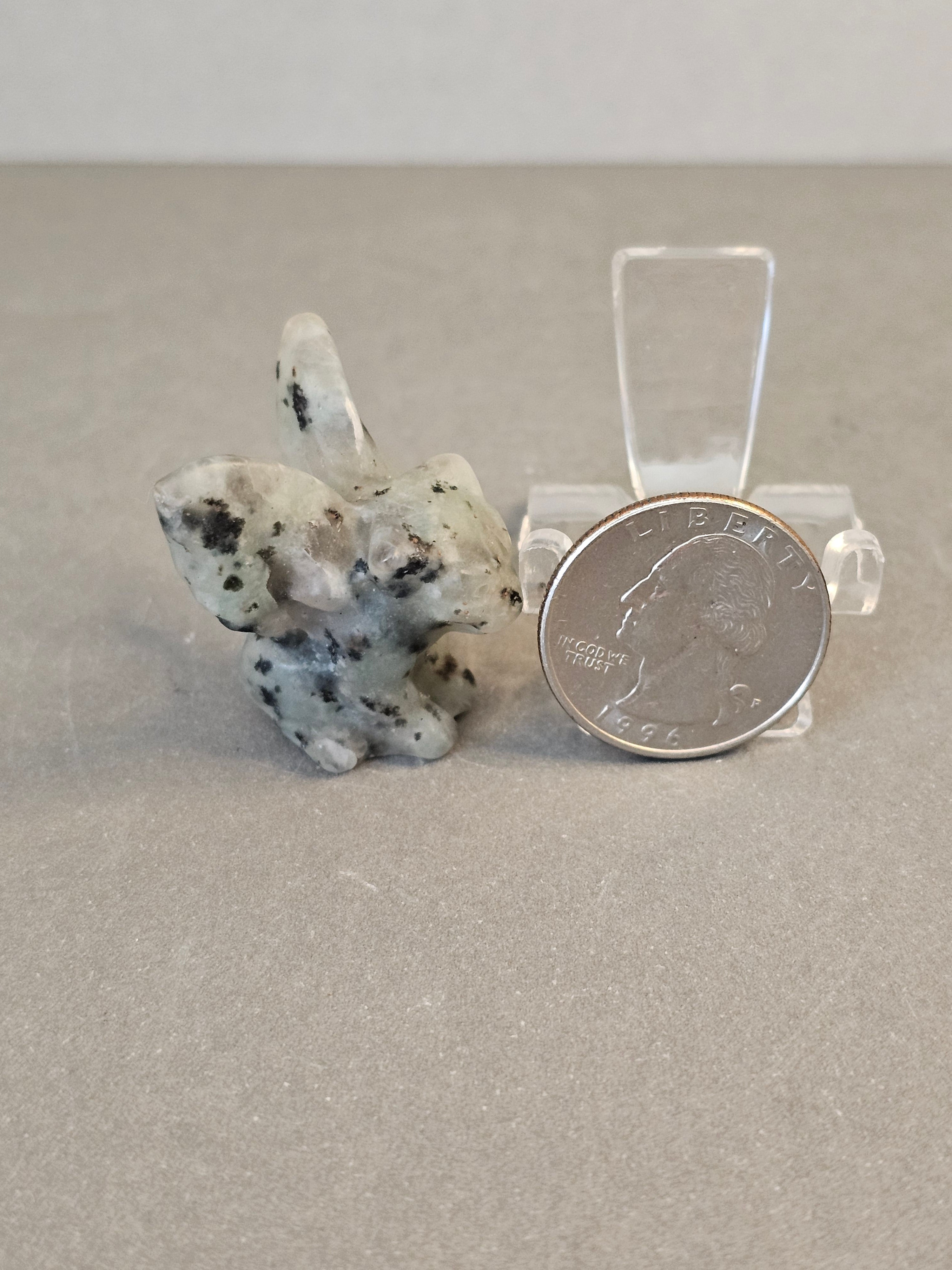 Mini Gargoyle Crystal Carvings – Protective Guardian Figures | 1 Inch