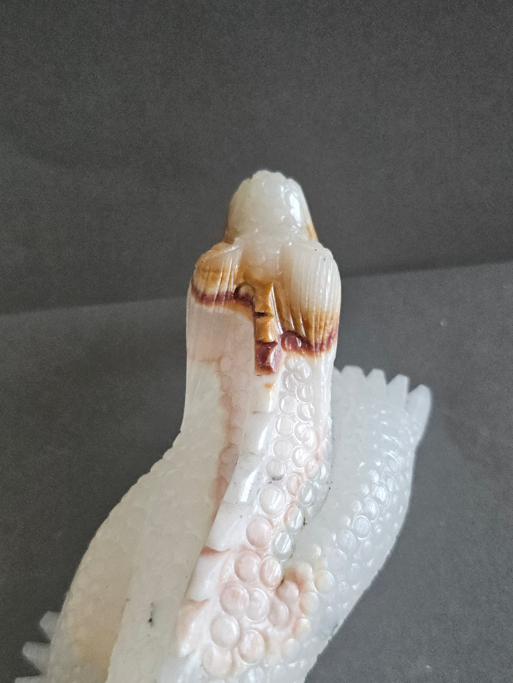 Calcite & Aragonite Alligator Carving – 8” Long | Grounding, Transformation & Primal Energy Crystal