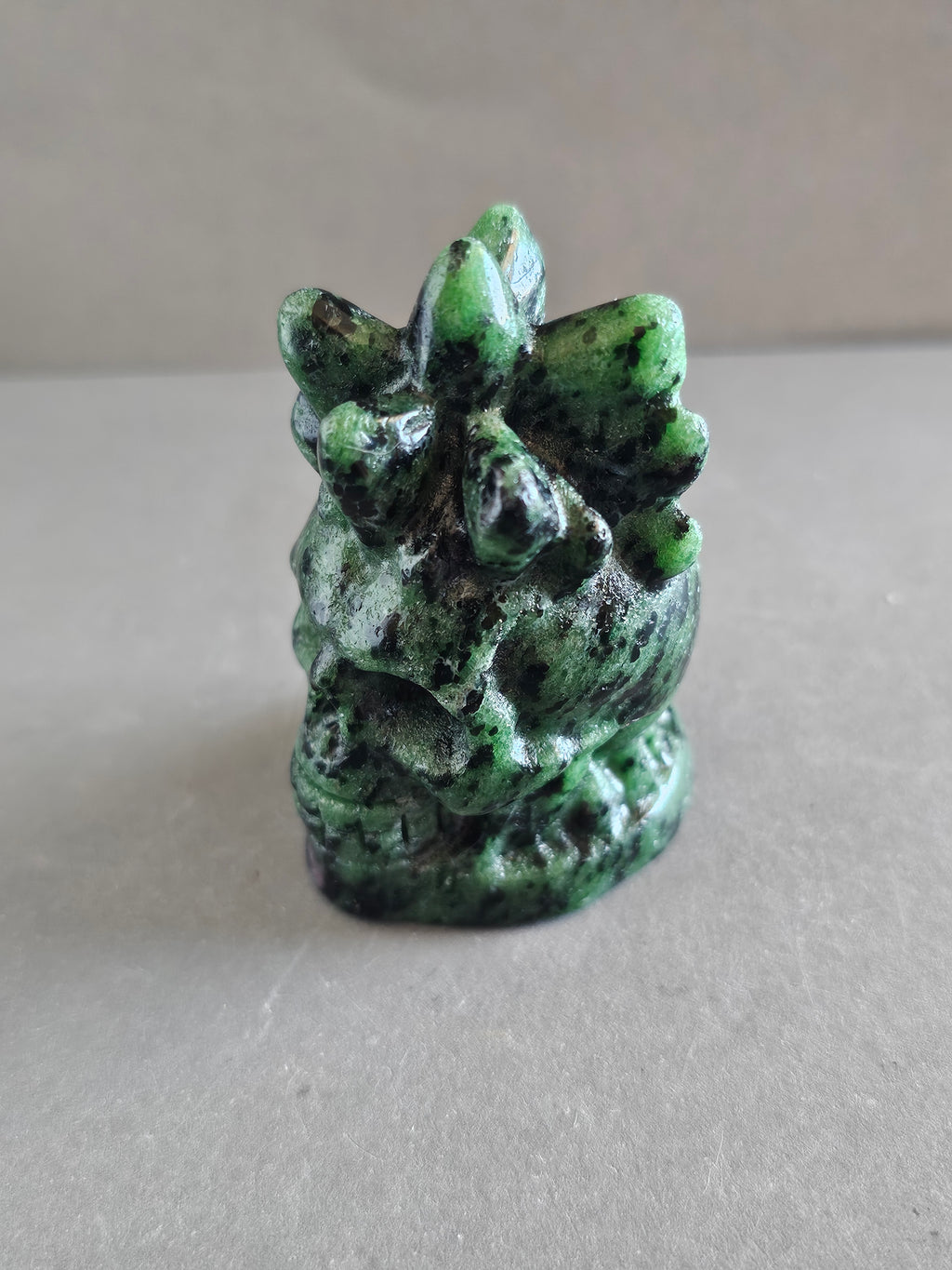 Skull with Crystal Points – Labradorite, Fluorite, or Ruby Zoisite | 2.5 Inches