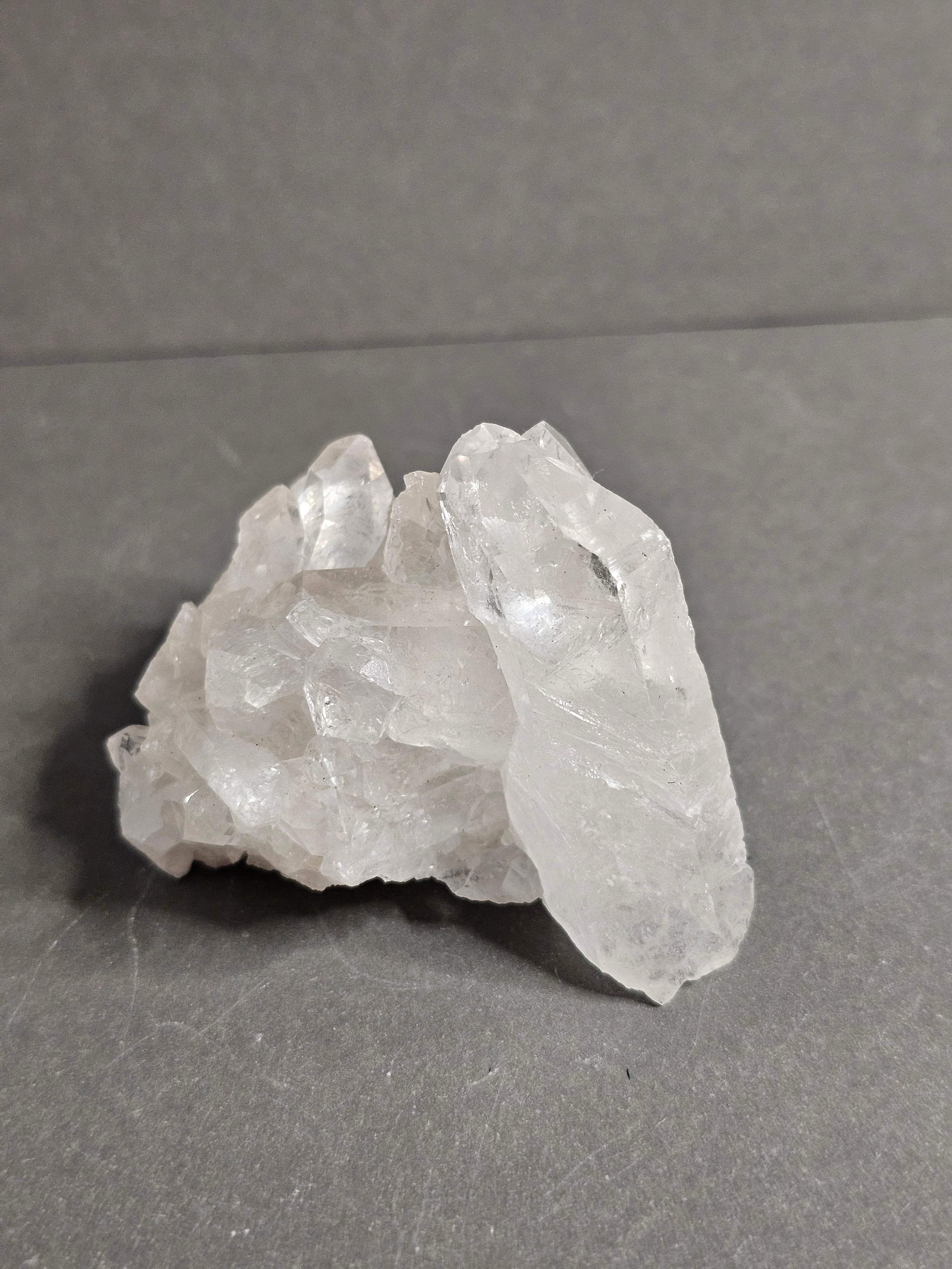 Brazilian Clear Quartz Crystal Cluster – Petite Display Cluster | ~2.25 Inches (4)