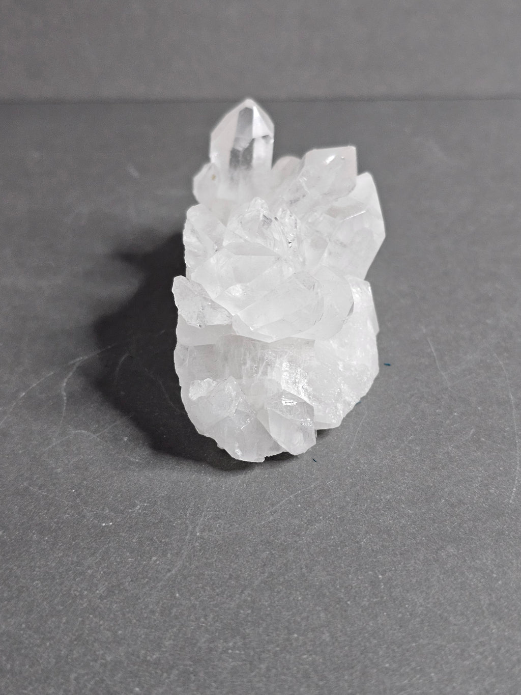 Brazilian Clear Quartz Crystal Cluster – Compact Sparkling Points | ~2 1/2 Inches