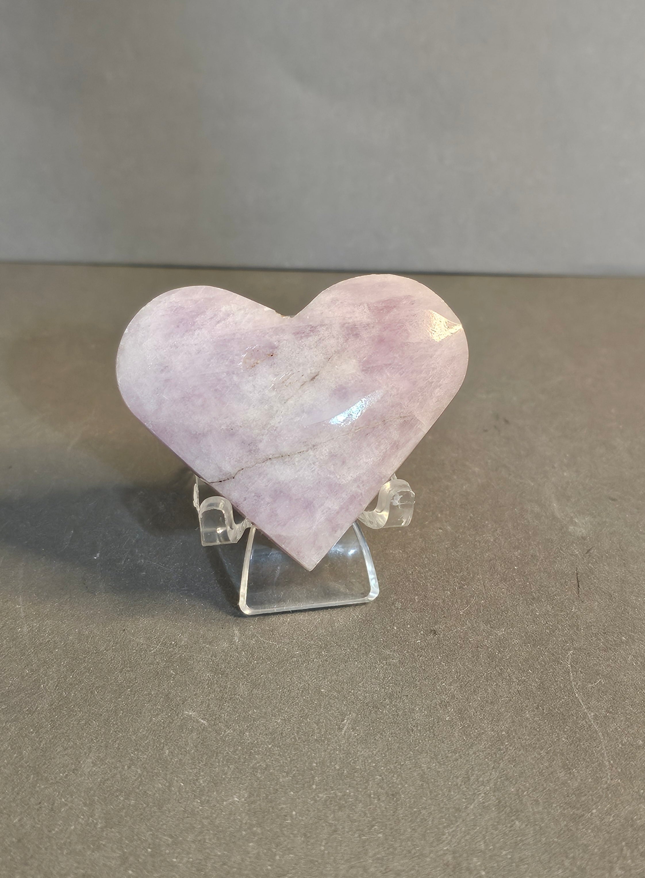Kunzite Heart