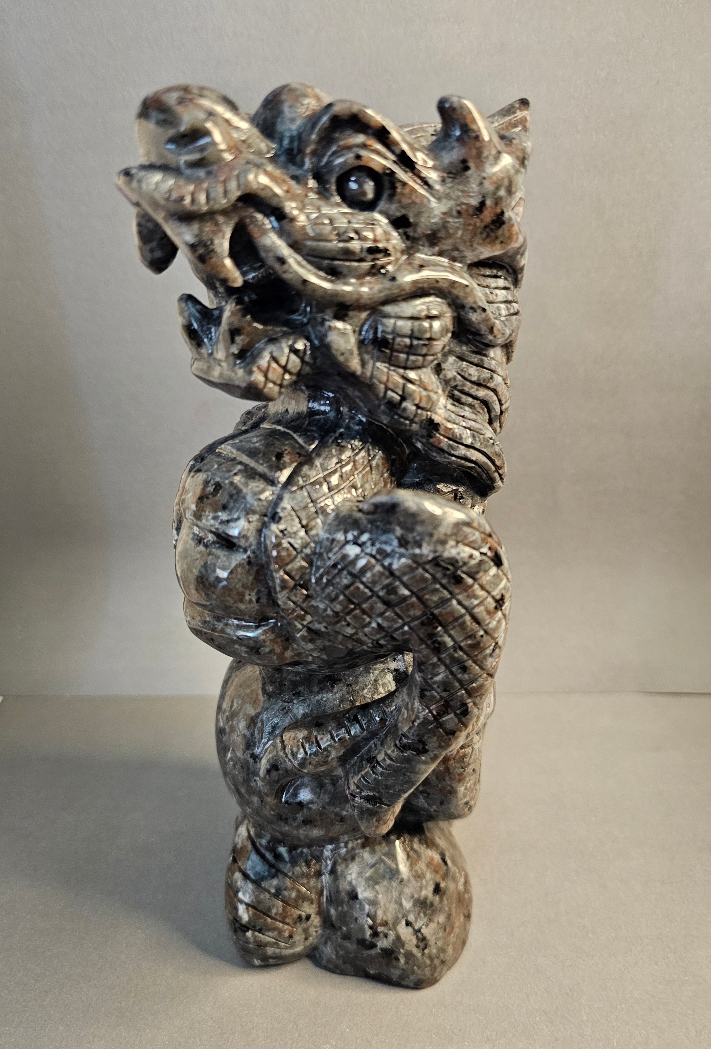 Left Emberlite dragon with ball