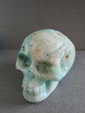 Phoenix Stone Skull – Rebirth & Transformation Crystal Carving | 3.5 Inches