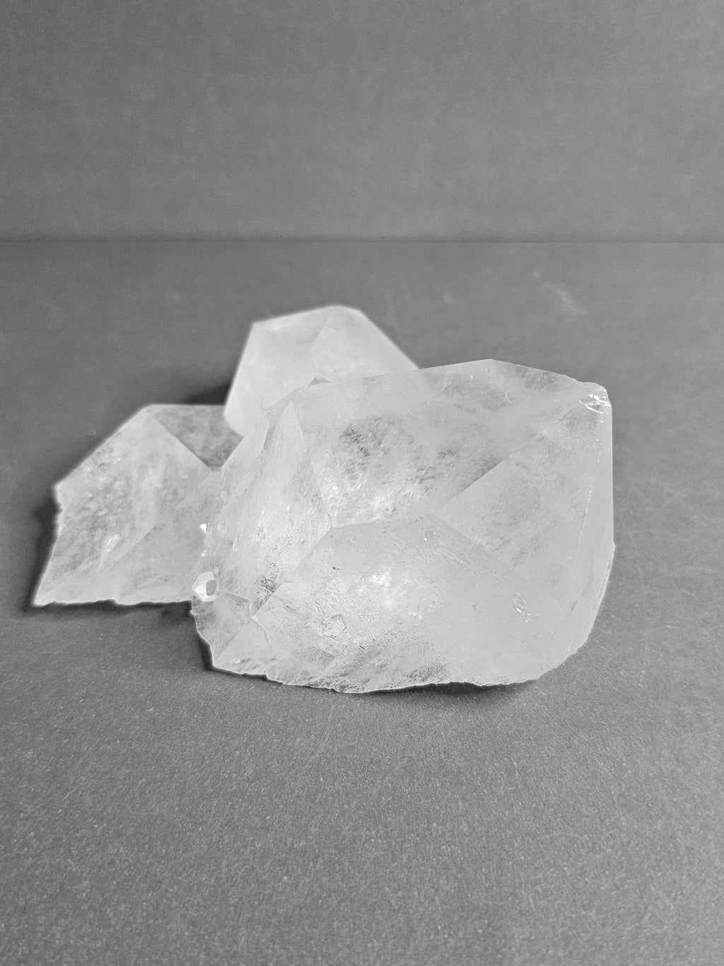 Brazilian Clear Quartz Crystal Cluster – Bright Pointed Formation | ~3.5 Inches (1)