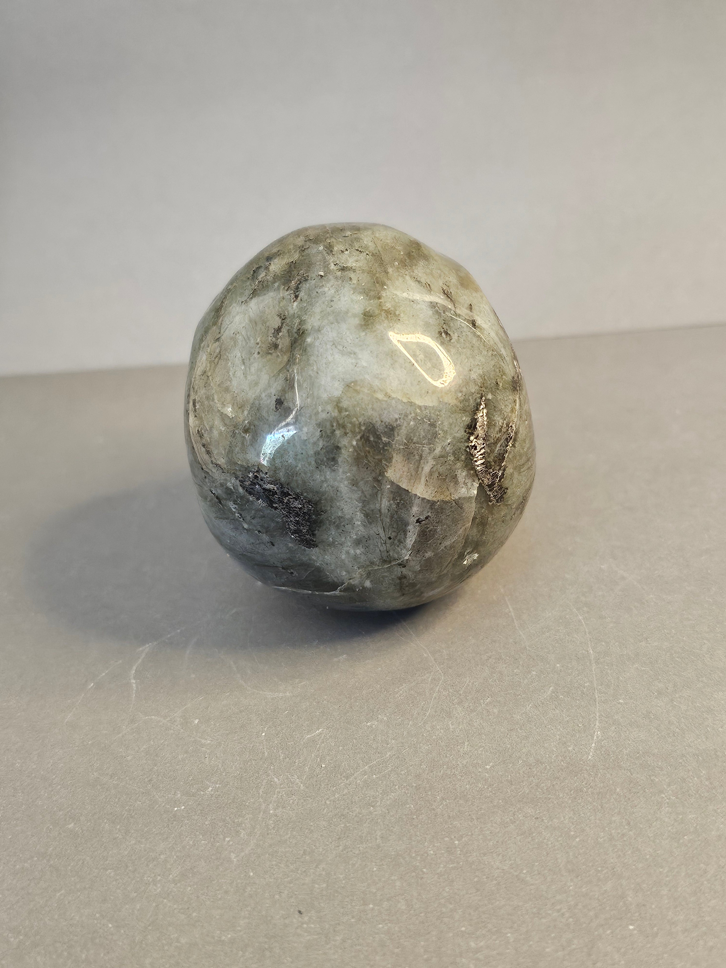 Labradorite Skull with Blue Flash – Mystical Crystal Skull | 2.5 Inches