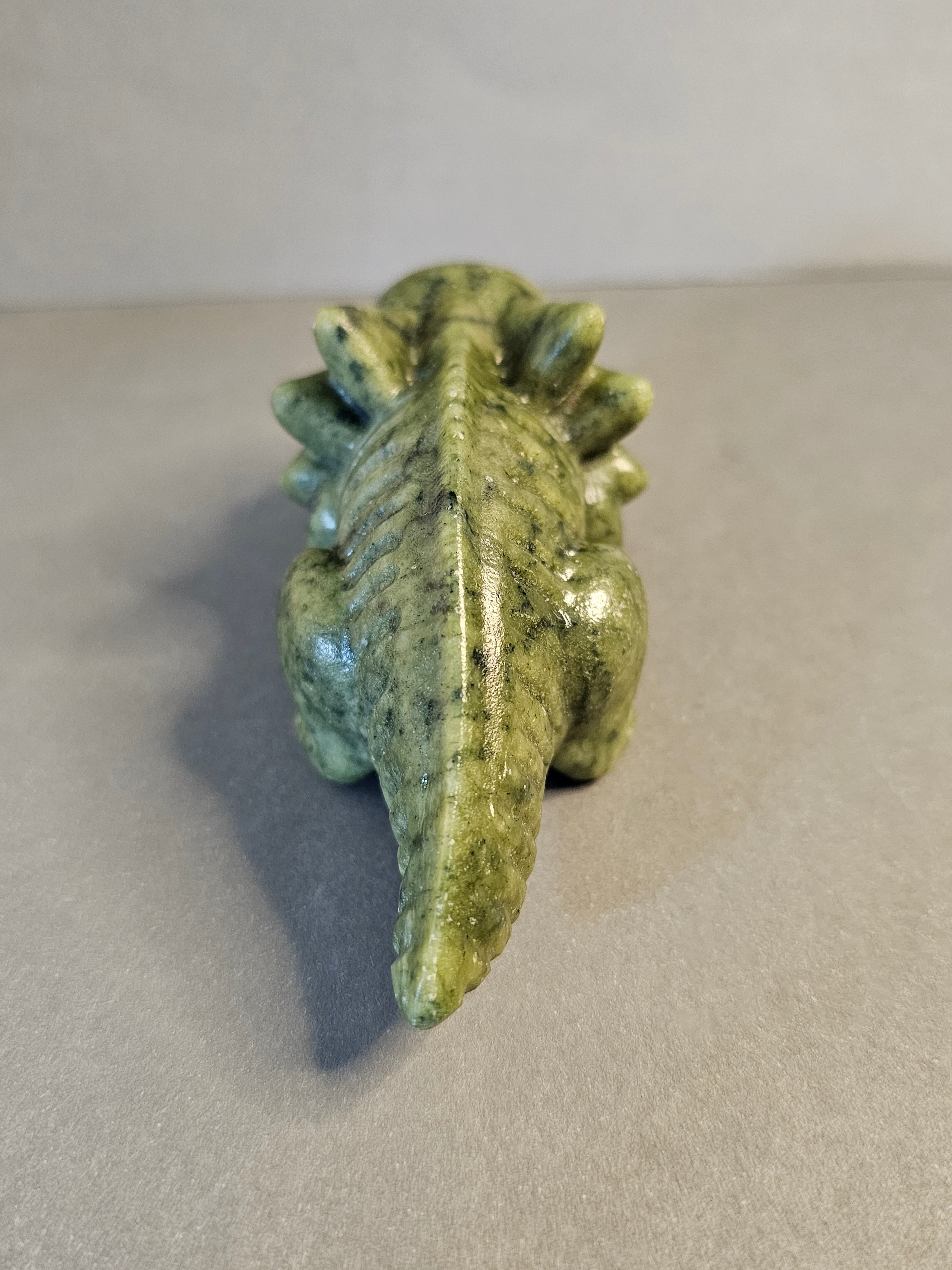 Jade Axolotl – Regeneration & Calm Crystal Carving | 3.5 Inches