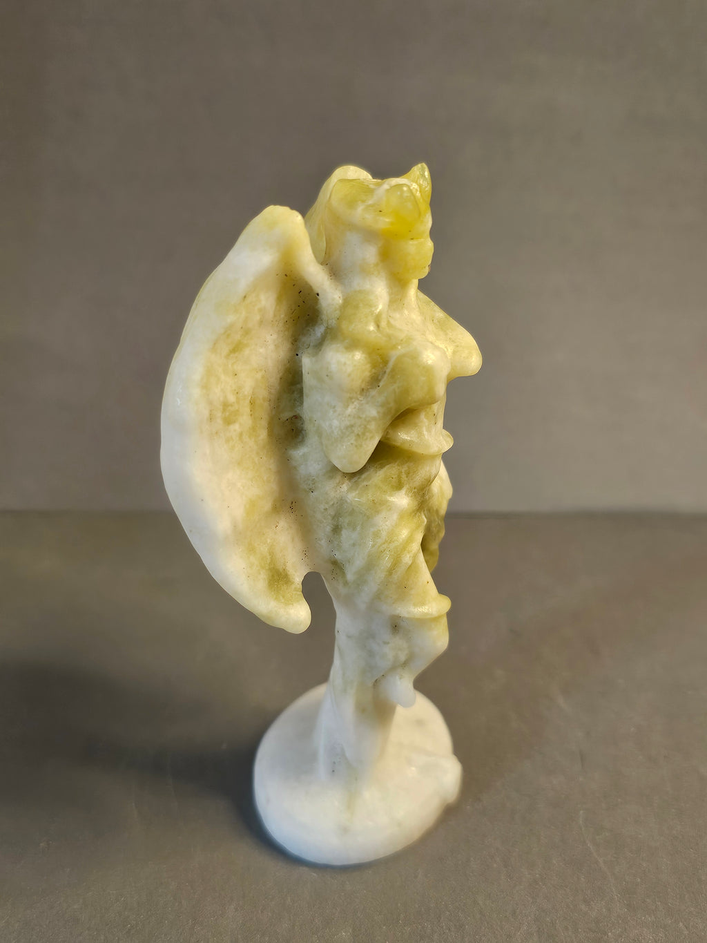 Lemon Jade Lilith – Sovereign Feminine Strength Crystal | 4.5 Inches