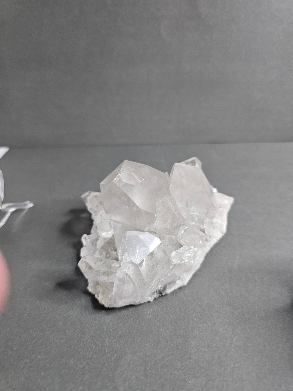 Brazilian Clear Quartz Crystal Cluster – Mini Natural Formation | ~ 3.5 inches (5)