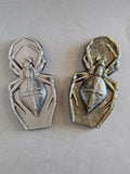Long Obsidian Spider – Silver Sheen or Golden Obsidian | 3.5 Inches