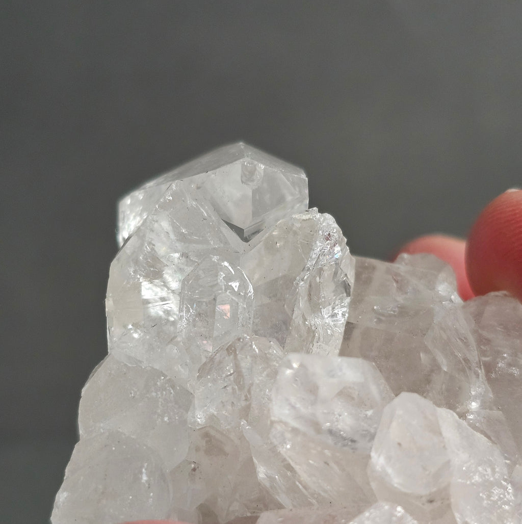 Brazilian Clear Quartz Crystal Cluster – Petite Display Cluster | ~2.25 Inches (4)