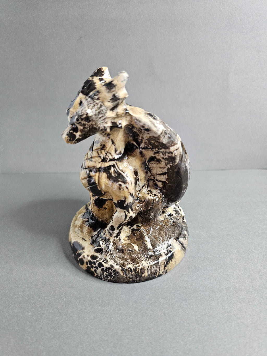 Picture Jasper Dragon – Warm Tan & Brown Blend | 4.5 Inches