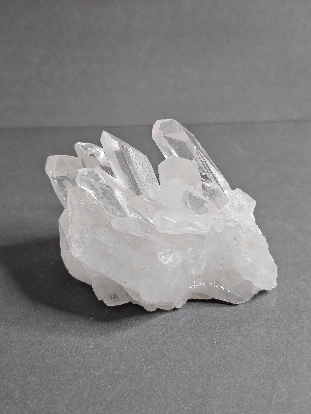 Brazilian Clear Quartz Crystal Cluster – Balanced Natural Formation | 2 1/2 Inches (3)