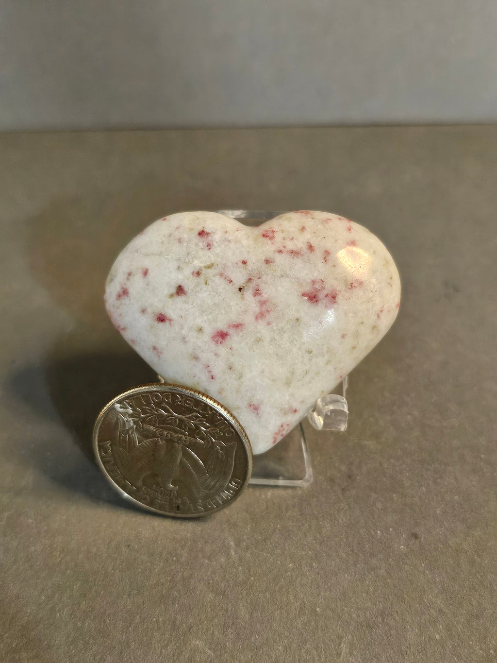 Cherry Blossom Stone Heart
