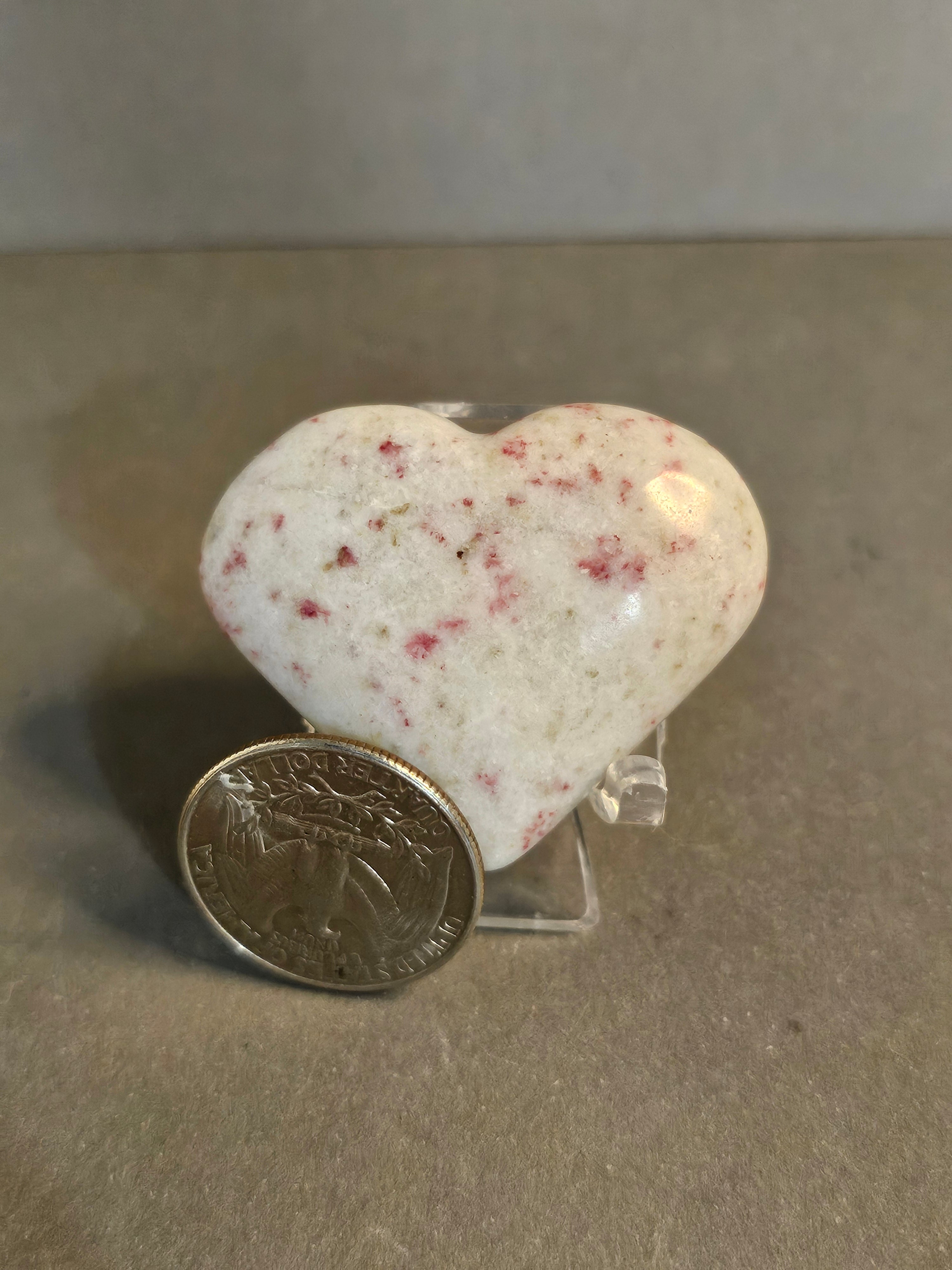 Cherry Blossom Stone Heart