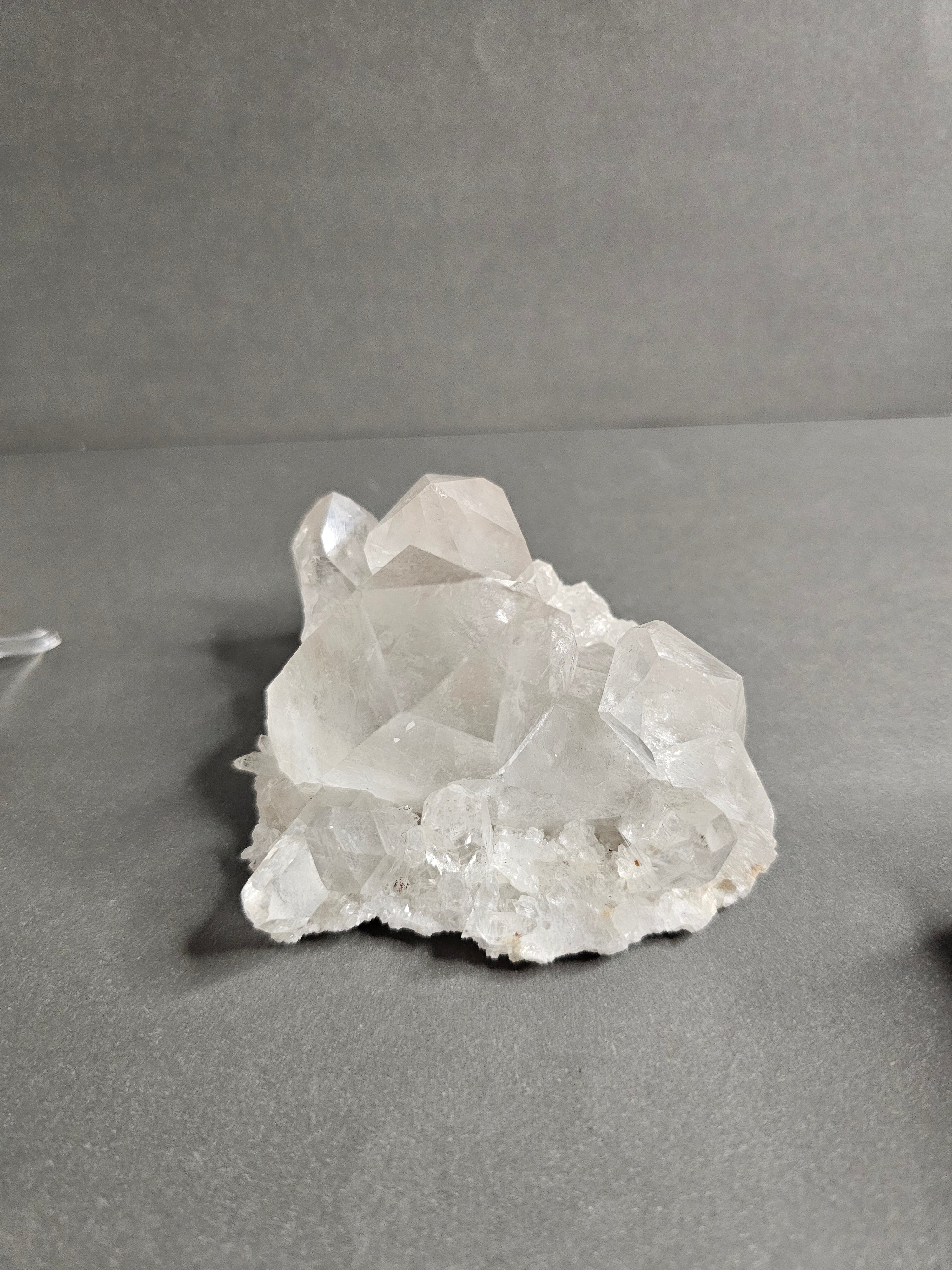 Brazilian Clear Quartz Crystal Cluster – Mini Natural Formation | ~ 3.5 inches (5)