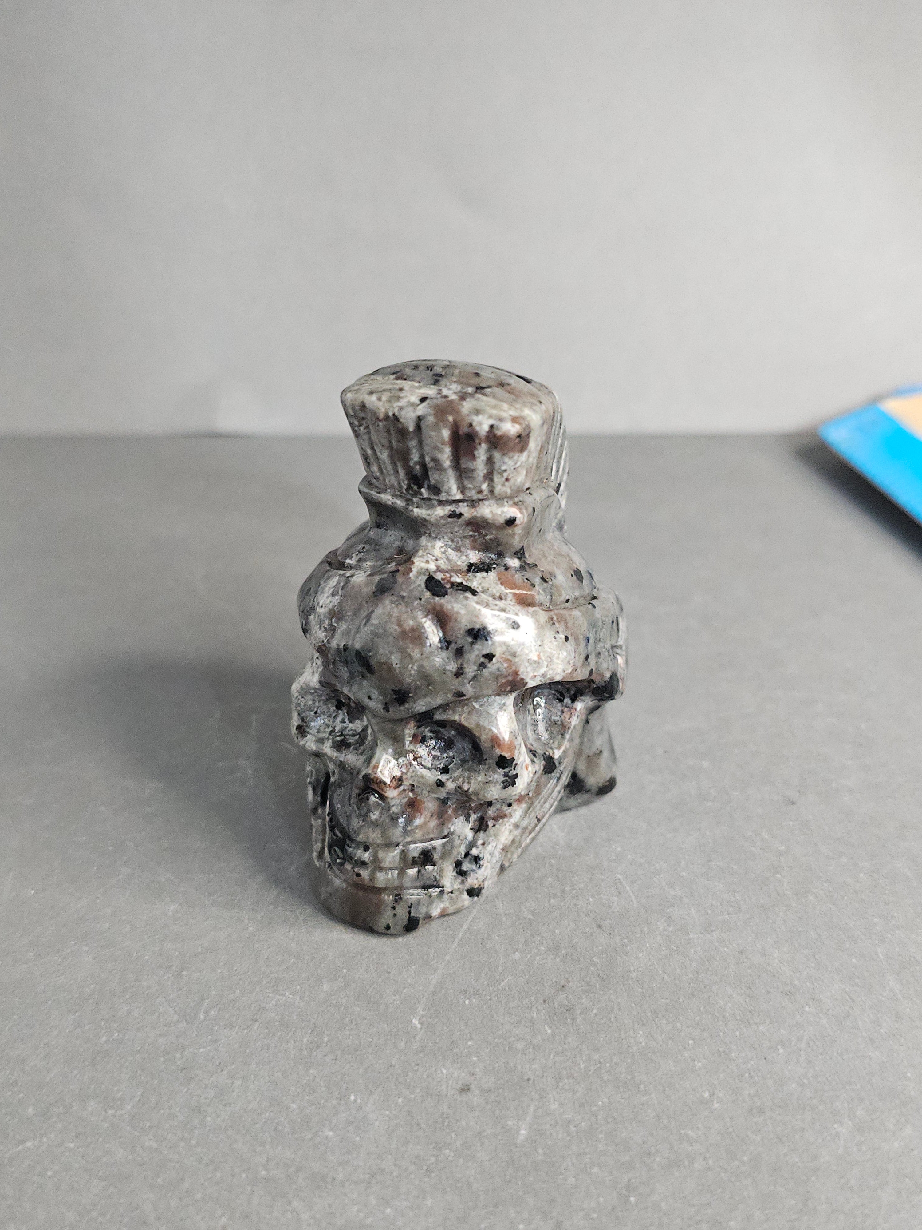 UV Reactive Emberlite Spartan Skull – 2" Warrior Collector Piece