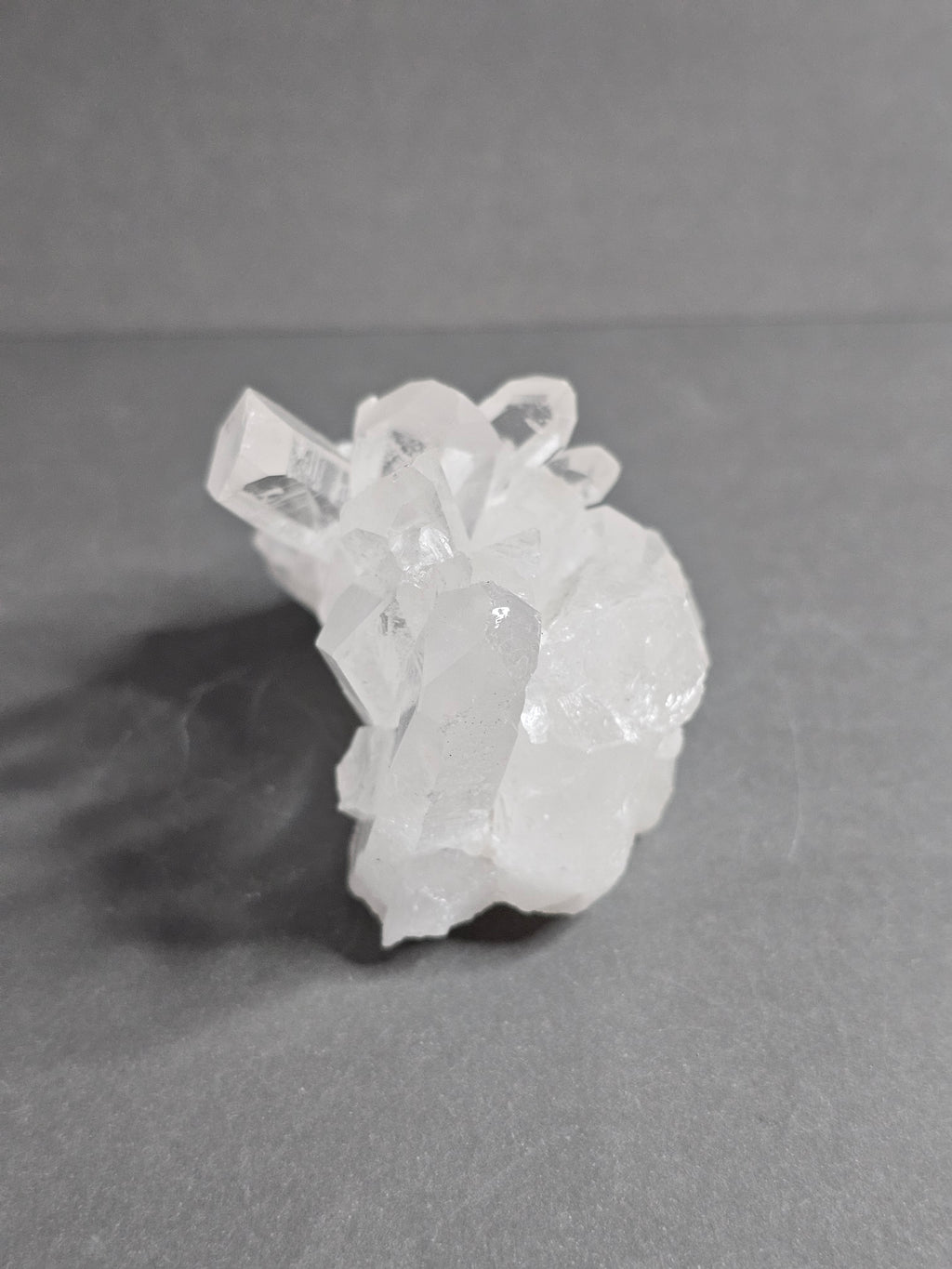 Brazilian Clear Quartz Crystal Cluster – Balanced Natural Formation | 2 1/2 Inches (3)