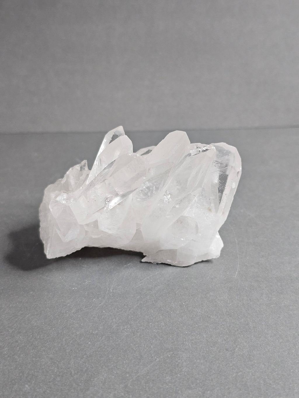 Brazilian Clear Quartz Crystal Cluster – Balanced Natural Formation | 2 1/2 Inches (3)